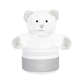 Katie Loxton Bear Baby Toy Welcome to the World Grey - Gifteasy Online