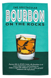 Ulster Weavers Bourbon On The Rocks Tea Towel - Gifteasy Online