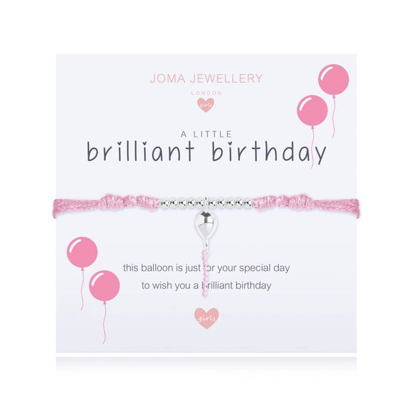 Joma Jewellery A little Brilliant Birthday Bracelet Childrens - Gifteasy Online