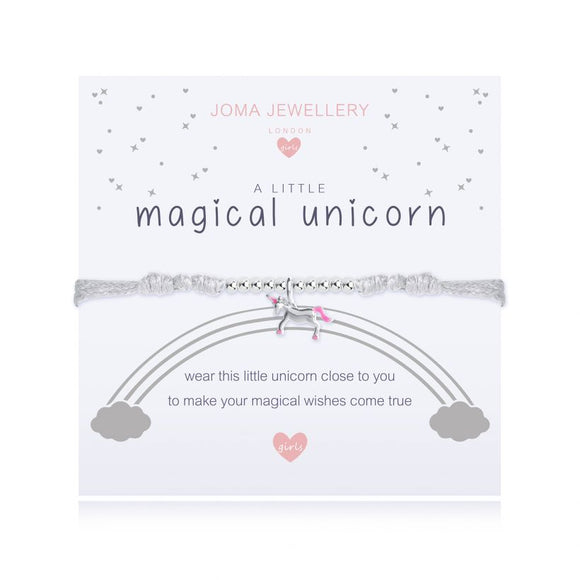 Joma Jewellery A little Magical Unicorn Bracelet Children's - Gifteasy Online