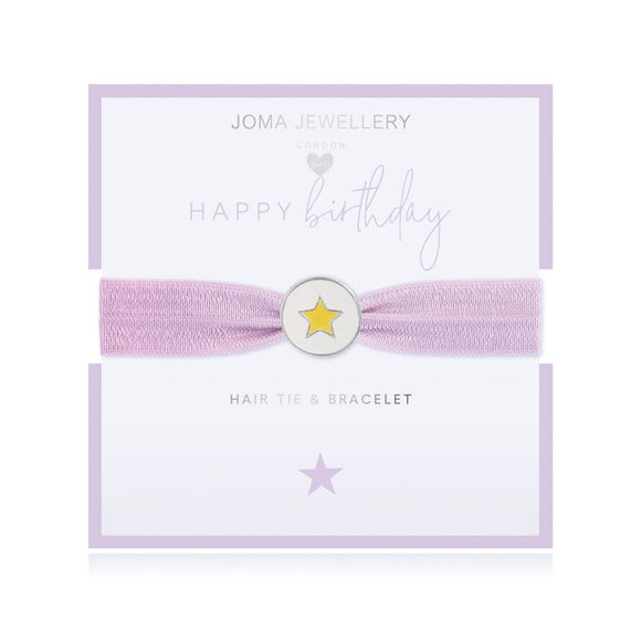 Joma Jewellery Girl's Happy Birthday Hair Tie - Gifteasy Online