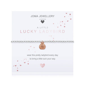 Joma Jewellery A Little Lucky Ladybird Bracelet Girls - Gifteasy Online