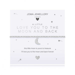Joma Jewellery Childrens A Little Love You to The Moon And Back Bracelet - Gifteasy Online