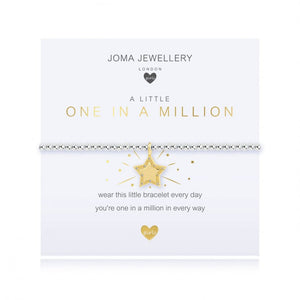 Joma Jewellery Children's a little One in A Million Bracelet - Gifteasy Online