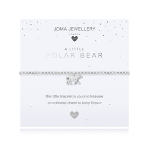 Joma Jewellery Children's A little Polar Bear Bracelet - Gifteasy Online