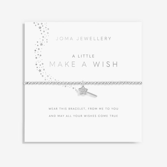 Joma Jewellery Kids  A Little Make A Wish Bracelet