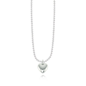 Charlotte Necklace With Silver Heart By Joma Jewellery - Gifteasy Online