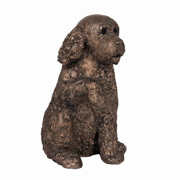 Frith Sculptures Clover Cockapoo Paw Up - Gifteasy Online