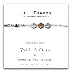 Life Charms Diolch O'r Galon Blt - Welsh - Gifteasy Online