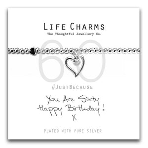 Life Charms Happy 60th Birthday - Gifteasy Online