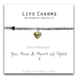 Life Charms Heart of Gold Bracelet - Gifteasy Online