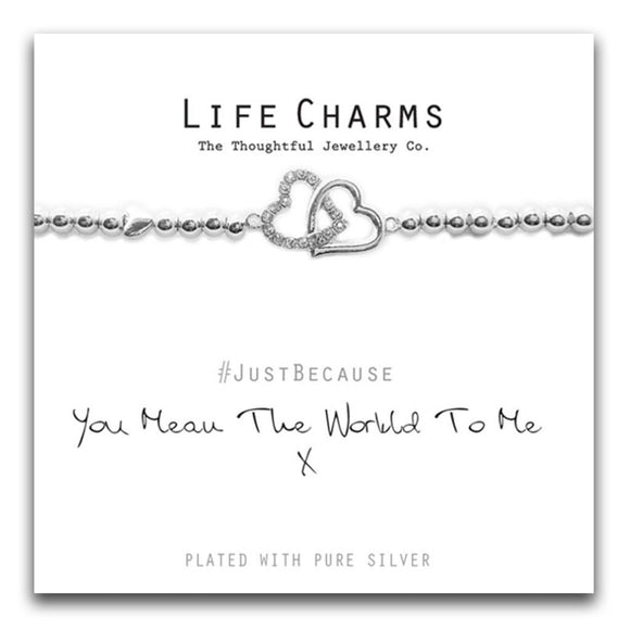 Life Charms You Mean The World To Me Bracelet - Gifteasy Online