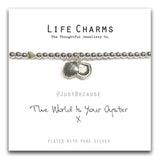 Life Charms The World is Your Oyster Bracelet - Gifteasy Online