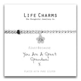 Life Charms You Are A Great Grandma Bracelet - Gifteasy Online