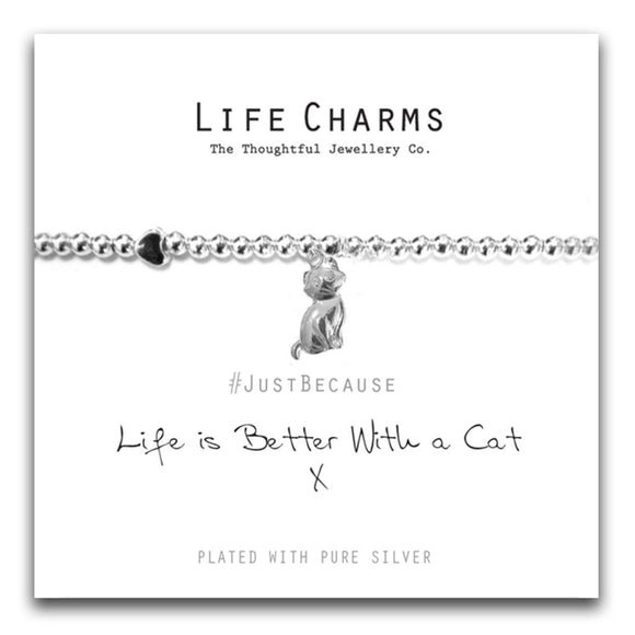 Life Charms Cat Bracelet - Gifteasy Online