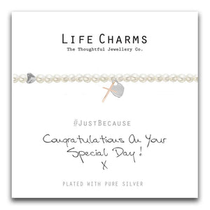 Life Charms Congratulations oOn Your Special Day - Gifteasy Online