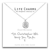 Life Charms St Christopher Necklace - Gifteasy Online