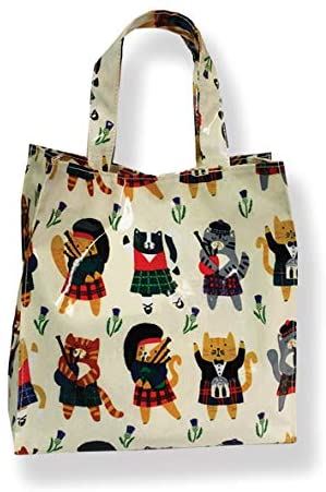 D & C Cat n Kilts PVC Shopping Bag - Gifteasy Online