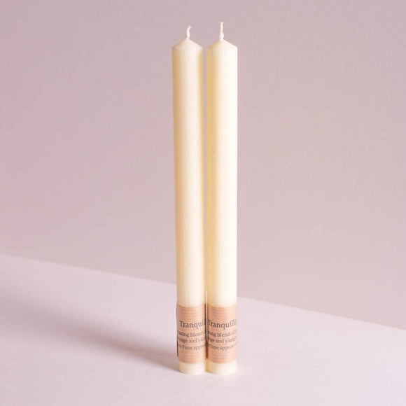 St Eval Church/Dinner Candle Lavender Orange and Ylang Ylang Fragrance Pack of 6 - Gifteasy Online