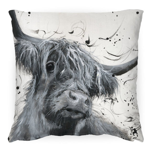 Bree Merryn Dougal Highland Cattle Cushion - Gifteasy Online