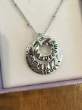 Equilibrium Silver Plated  Dreams Come True  Necklace - Gifteasy Online