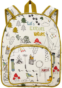 Little Weavers Ulster Weaver Lets Explore Kids Backpack, Mixed - Gifteasy Online
