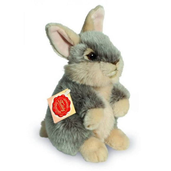Teddy Hermann 9377984 Bunny Sitting grey7,9