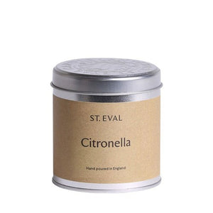 St Eval Citronella Tinned Candle - Gifteasy Online