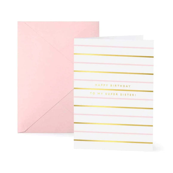 Katie Loxton Happy Birthday To My Super Sister - Gifteasy Online