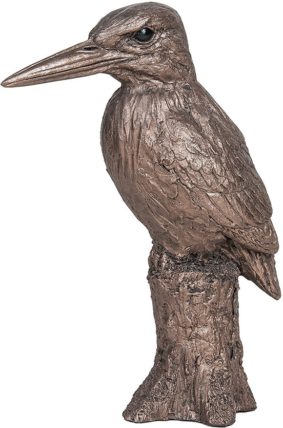 Frith Sculpture KINGFISHER by Harriet Dunn in cold cast bronze - code HD101 - Gifteasy Online