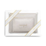 Katie Loxton Perfect Pouch Gift Set Fabulous Friend light Grey - Gifteasy Online
