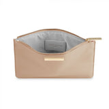 Katie Loxton Soft Pebble Perfect Pouch Tan - Gifteasy Online
