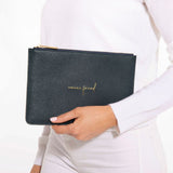 Katie Loxton Perfect Pouch | Fabulous Friend | Navy - Gifteasy Online