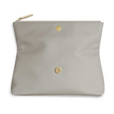 Katie Loxton  Alise Soft Pebble Fold Over Clutch | Stone - Gifteasy Online