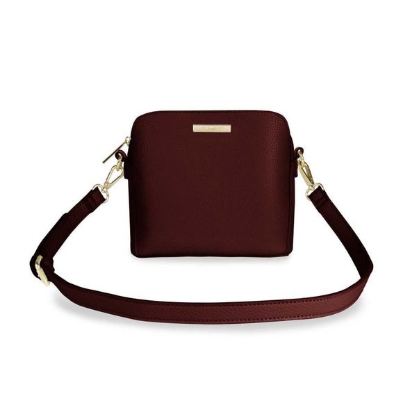 Katie Loxton  Bella Box Bag | Burgundy - Gifteasy Online