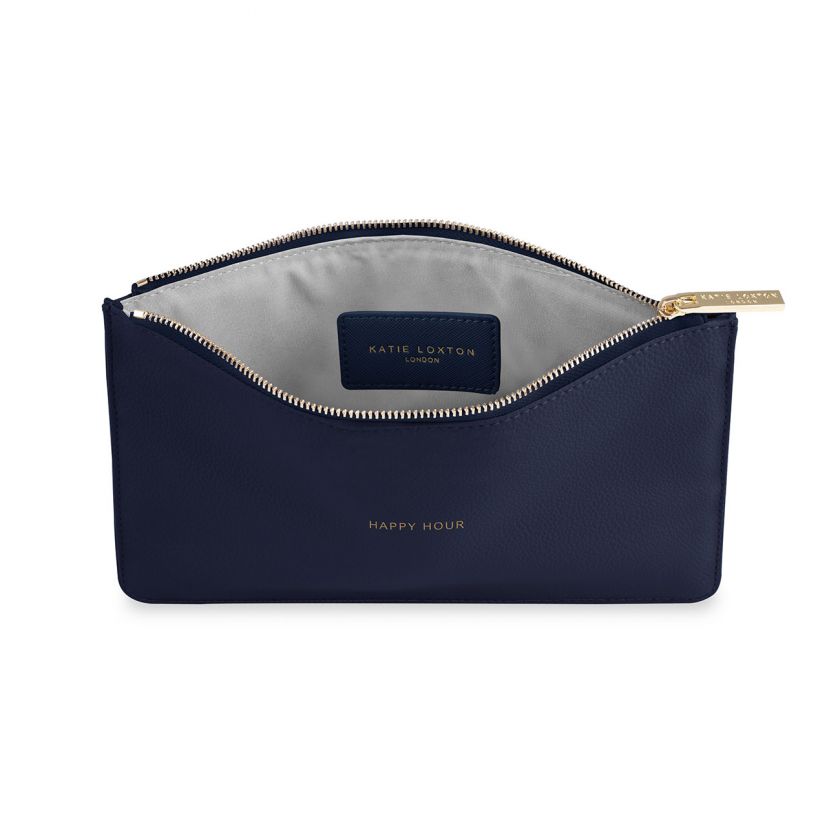 Katie Loxton Happy Hour Navy Perfect Pouch Gifteasy Online