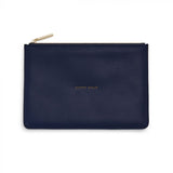 Katie Loxton Happy Hour Navy Perfect Pouch - Gifteasy Online