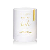 Katie Loxton Sentiment Candle | Beautiful Bride - Gifteasy Online