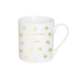 Katie Loxton Porcelain Mug | Marvellous Mum - Gifteasy Online