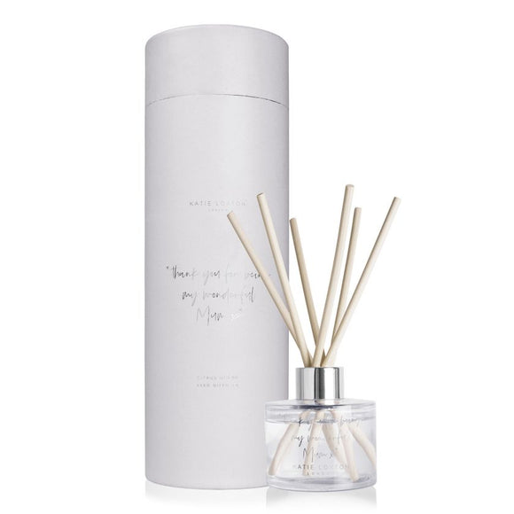 Katie Loxton THANK YOU FOR BEING MY WONDERFUL MUM X REED DIFFUSER | CITRUS OCEAN - Gifteasy Online
