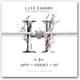 Life Charms H is for Bracelet - Gifteasy Online