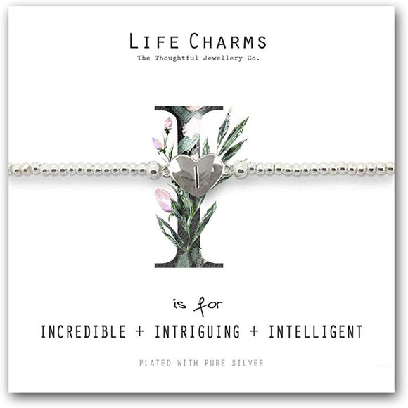 Life Charms I is for Bracelet - Gifteasy Online