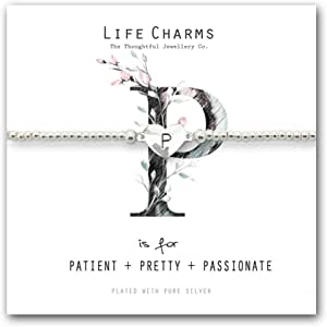 Life Charms P is for Bracelet - Gifteasy Online