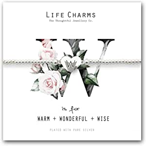 Life Charms W is for Bracelet - Gifteasy Online