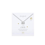 A Little LOVE - Necklace with Silver Heart Pendant - Gifteasy Online