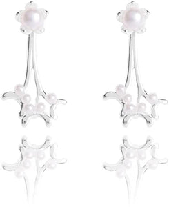 Joma Jewellery Meet Me Under the Mistletoe Silver Drop Earrings - Gifteasy Online