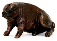 Solid Bronze Pig by Paul Jenkins - Gifteasy Online