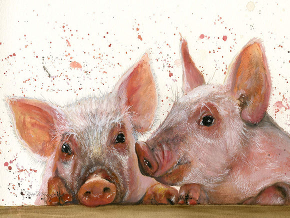 Bree Merryn Purdy and Peyton Piglets Canvas Cutie - Gifteasy Online