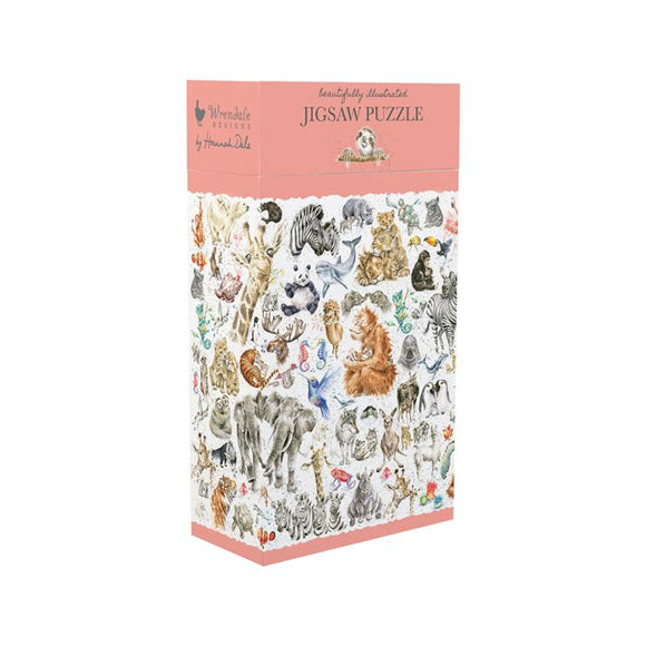 Wrendale 'Zoology' 1000 Piece Jigsaw Puzzle - Gifteasy Online