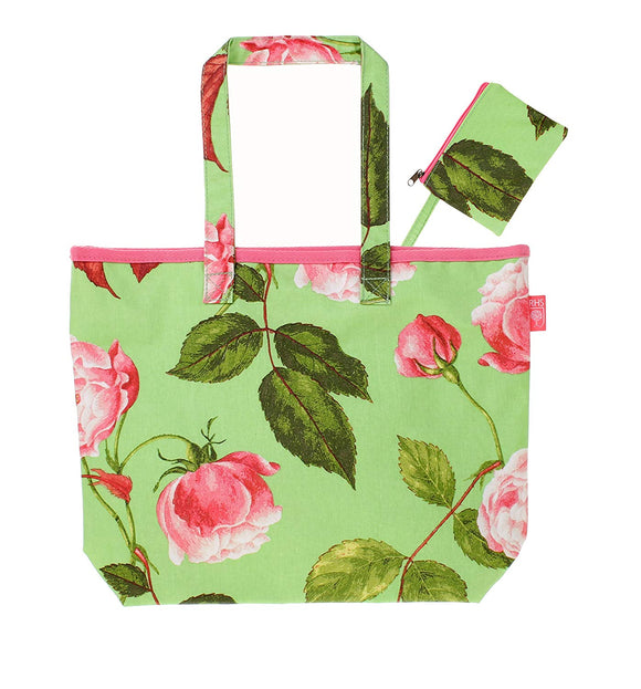 Women Oilcloth Shopper Bag & Purse Carry Tote Ulster Weavers RHS Rosa Floral NEW - Gifteasy Online